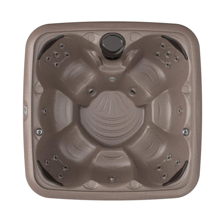 AquaRest - Dynamic 84S Hot Tub - Brownstone