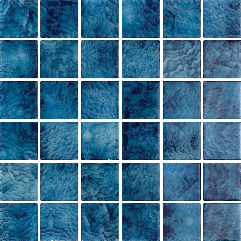 Arrecife Blue, 2" x 2" - Glass Tile