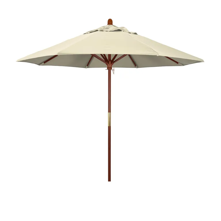 Grove Premium Wood 9' Umbrella - Beige