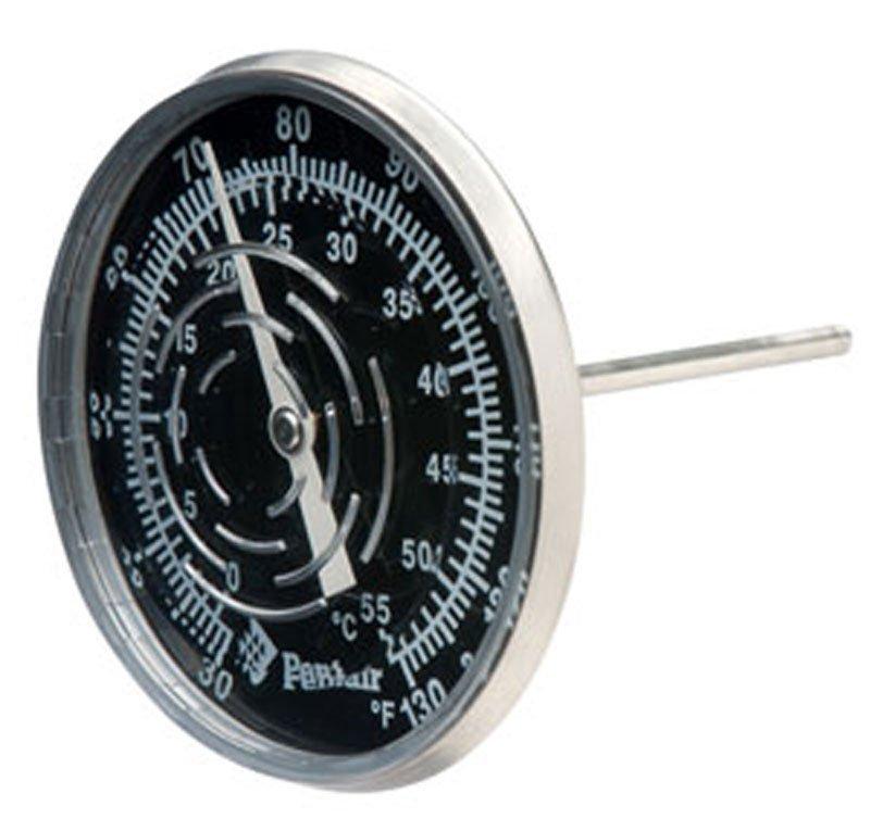 Pentair - Inline Thermometer 30/130 F with Nylon Well
