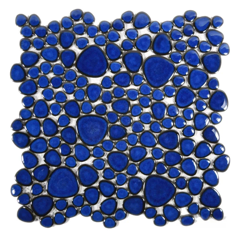 Royal Blue, Mixed - Porcelain Pool Tile