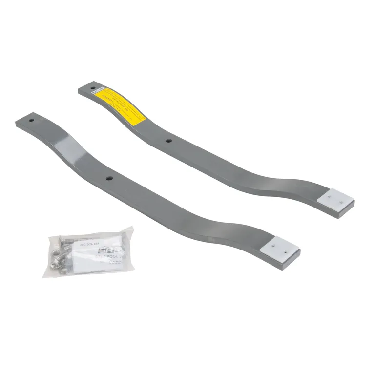S.R. Smith - Complete Spring Assembly for 6' Salt Pool Jump System, Pewter Gray