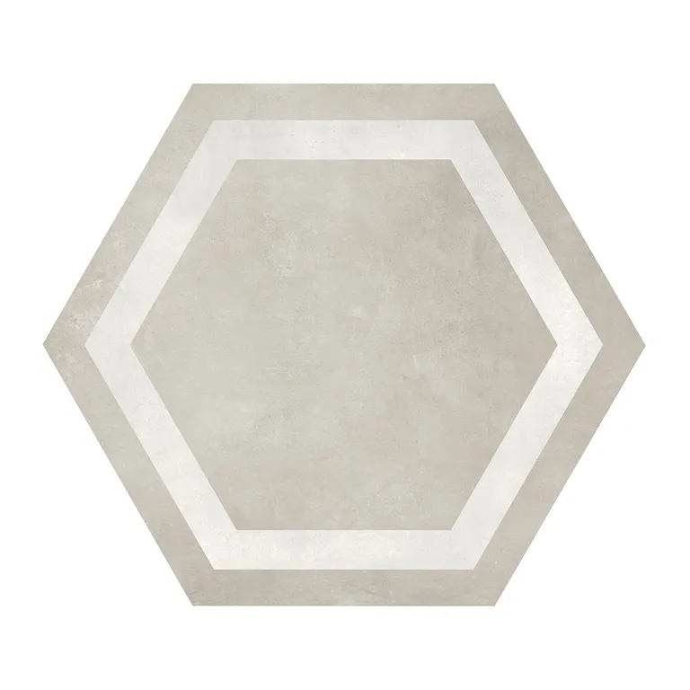 Sand Frame, Hexagon - Porcelain Tile