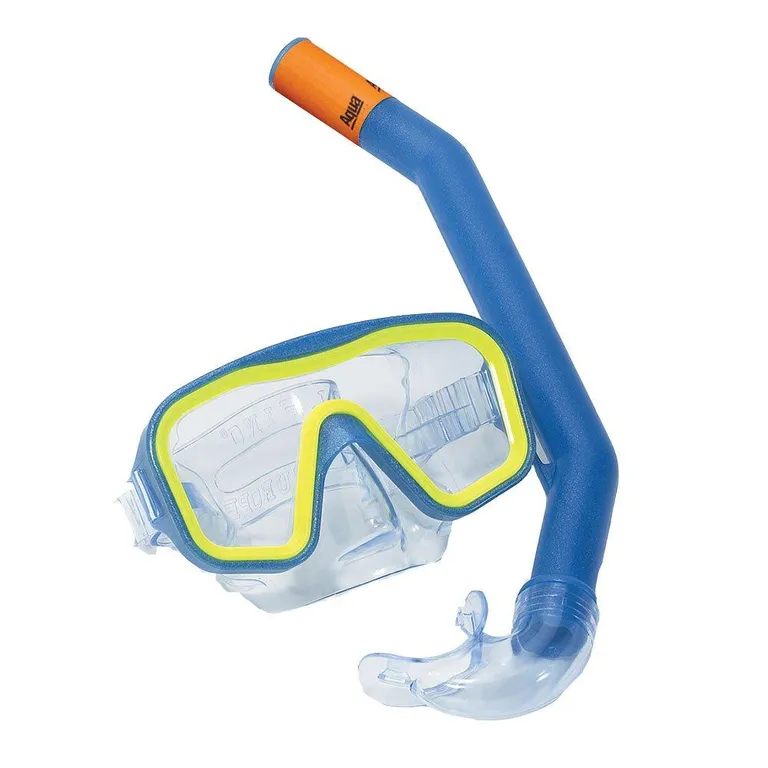 Single Lens Swim Mask and Snorkel Set
