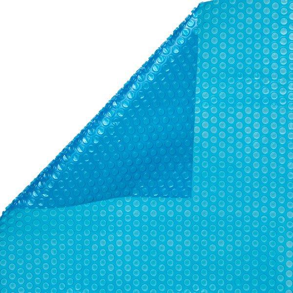 Standard Oval Blue Solar Pool Cover, 8 Mil, 3-Year Warranty