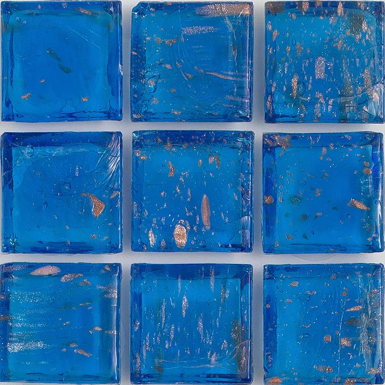 Tanzanite Aventurina, 1" x 1" - Glass Tile