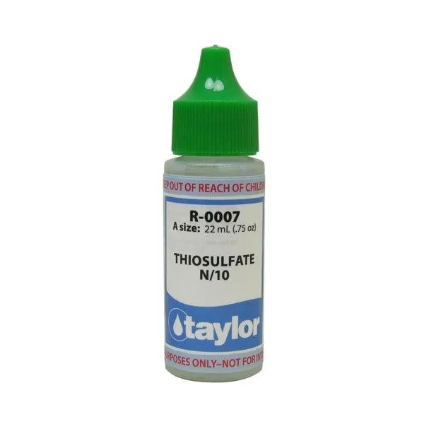 Taylor Technologies - Thiosulfate #7 N/10, .75 oz.