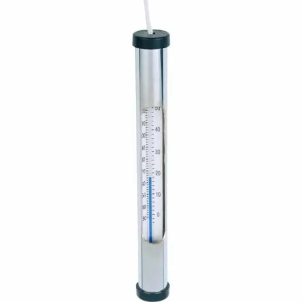 Thermometer, Chrome 6″