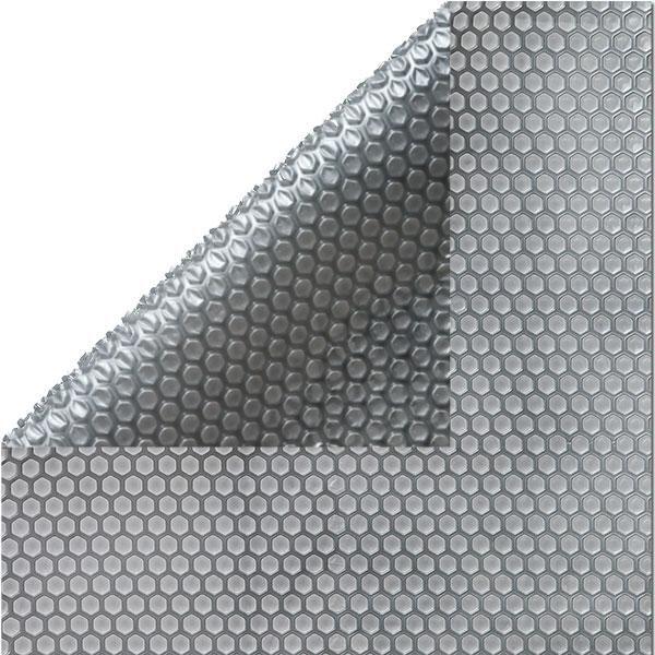 Ultra Oval Grey Solar Pool Cover, 16 Mil, 7-Year Warranty