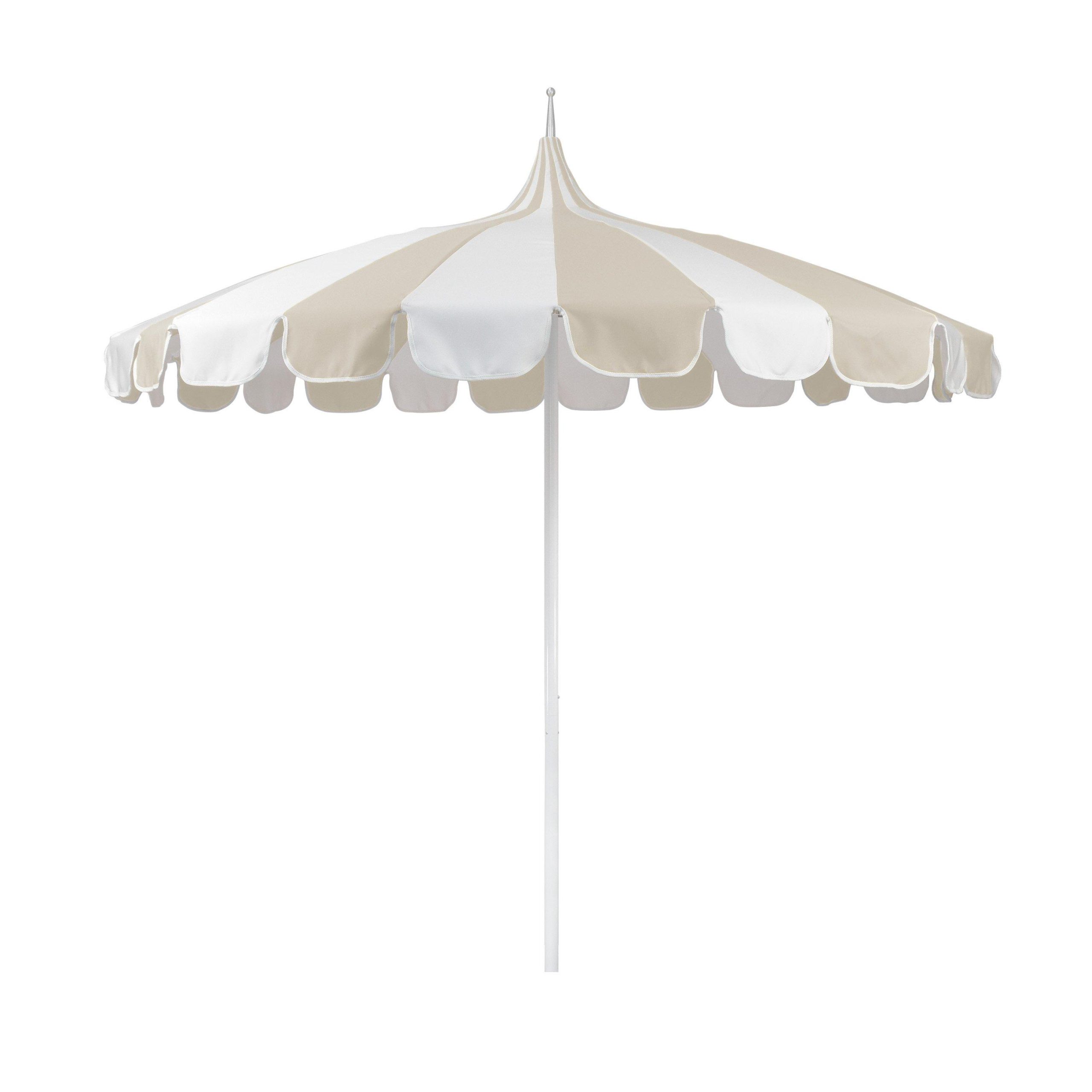 Vintage Pagoda Two-Tone 8.5' Umbrella