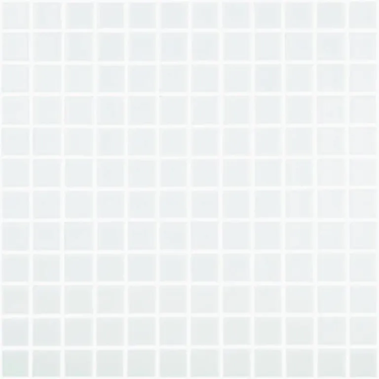 White, 1" x 1" - Glass Tile
