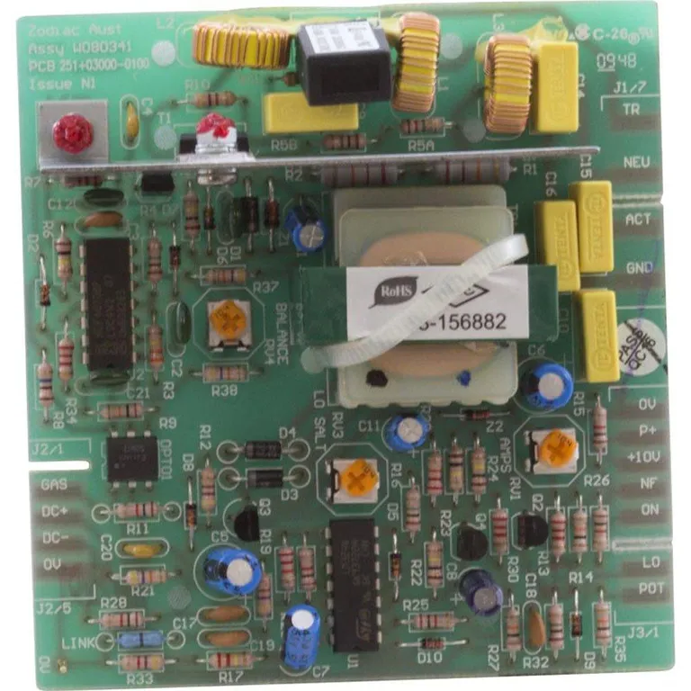Zodiac Main PCB, Zodiac Clearwater C-Series